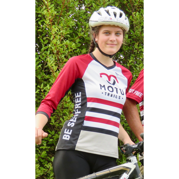Motu Trails Jersey - Green Monkey Velo