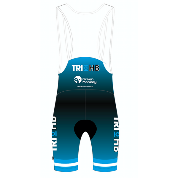 TRI HB BIB SHORTS WOMENS - Green Monkey Velo