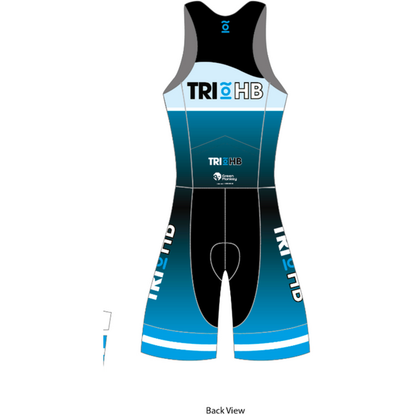 SLEEVELESS MENS TRI SUIT - Green Monkey Velo