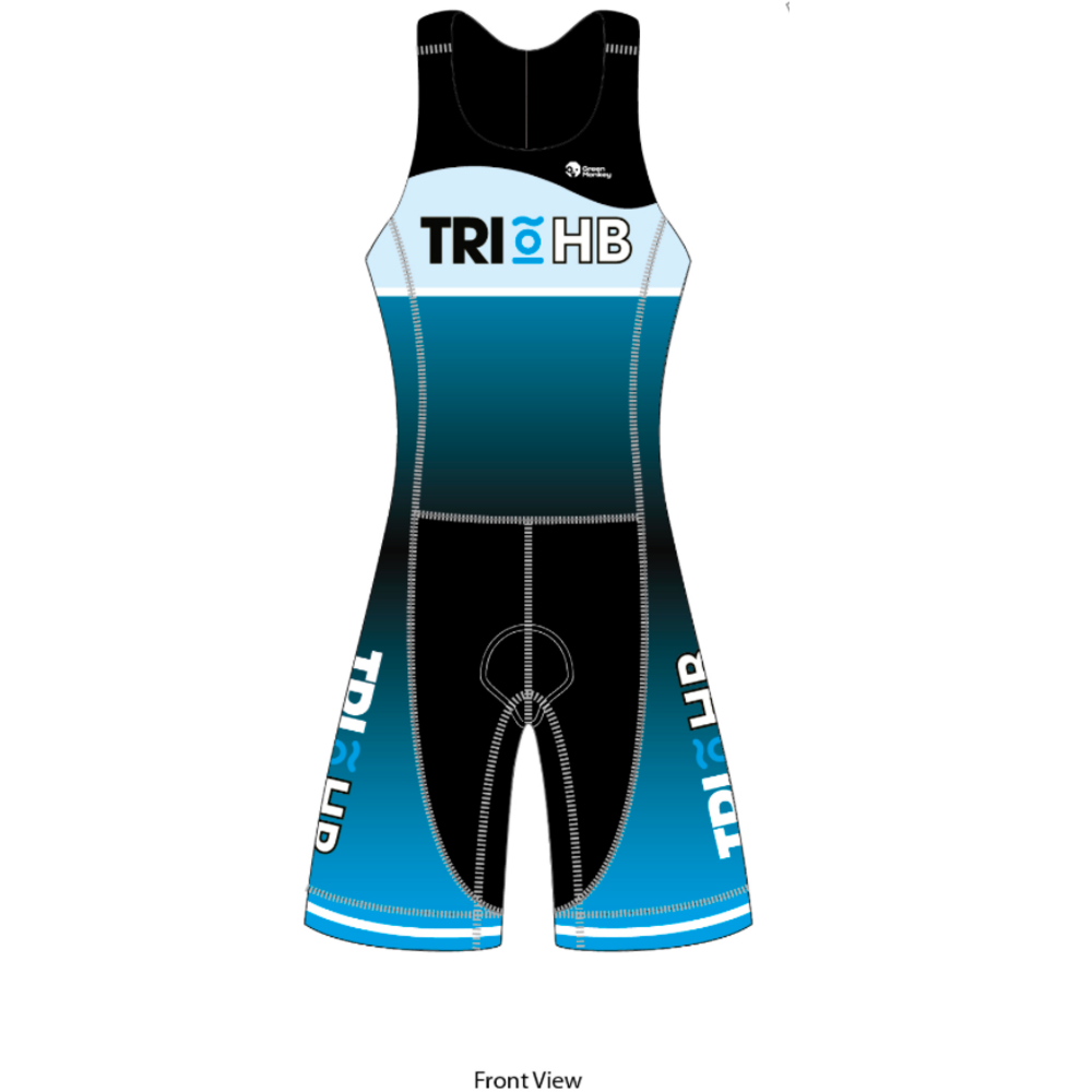 SLEEVELESS WOMENS TRI SUIT - Green Monkey Velo