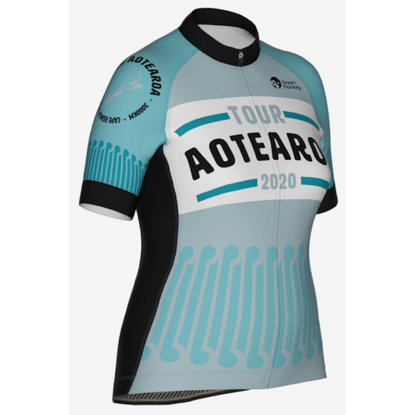 Future Koru - Tour Aotearoa 2020 Womens Jersey - Green Monkey Velo