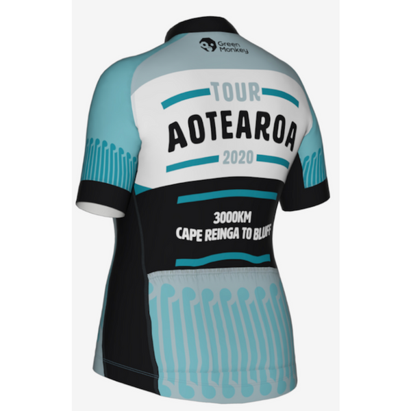 Future Koru - Tour Aotearoa 2020 Womens Jersey - Green Monkey Velo