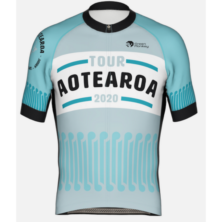 Future Koru - Tour Aotearoa 2020 Mens Jersey - Green Monkey Velo