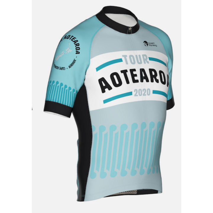 Future Koru - Tour Aotearoa 2020 Mens Jersey - Green Monkey Velo