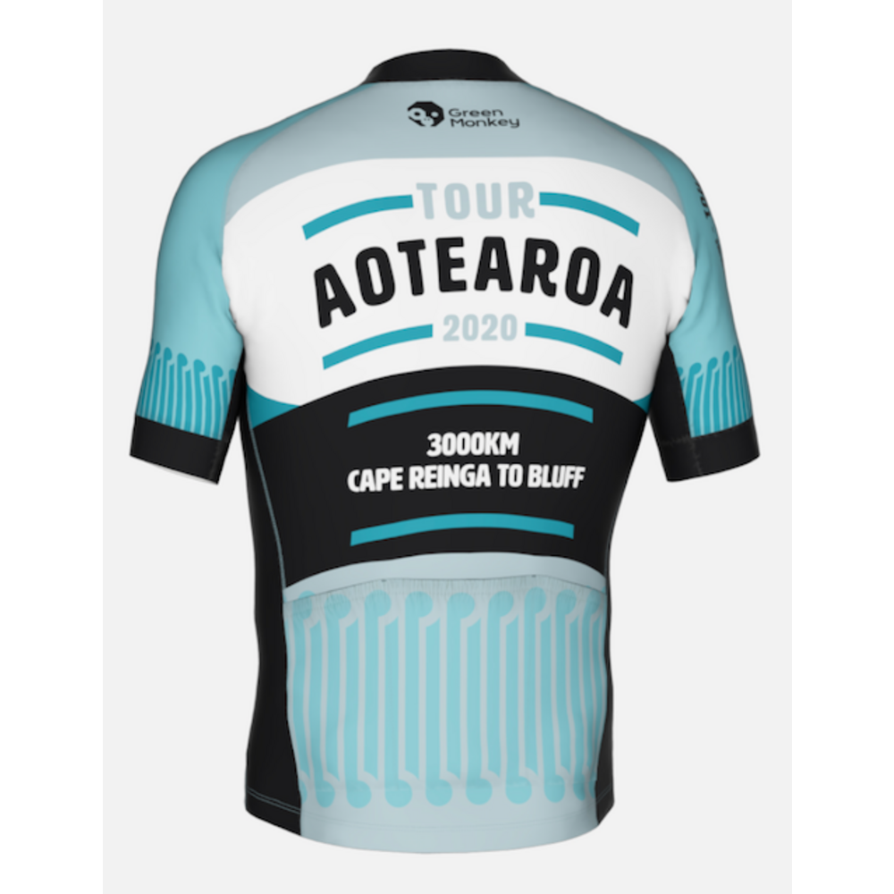 Future Koru - Tour Aotearoa 2020 Mens Jersey - Green Monkey Velo
