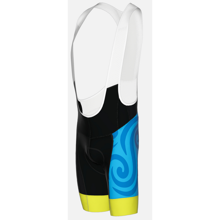 CROSSINGS - Tour Aotearoa 2020 Mens Bib Shorts - Green Monkey Velo