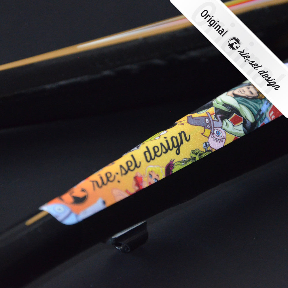 Chain Stay Protector - Stickerbomb - Green Monkey Velo