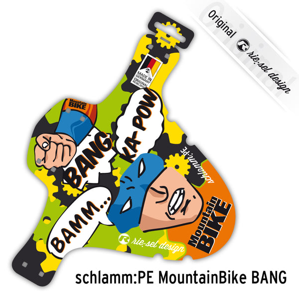 Mountain Bike BANG Mudguard - Green Monkey Velo