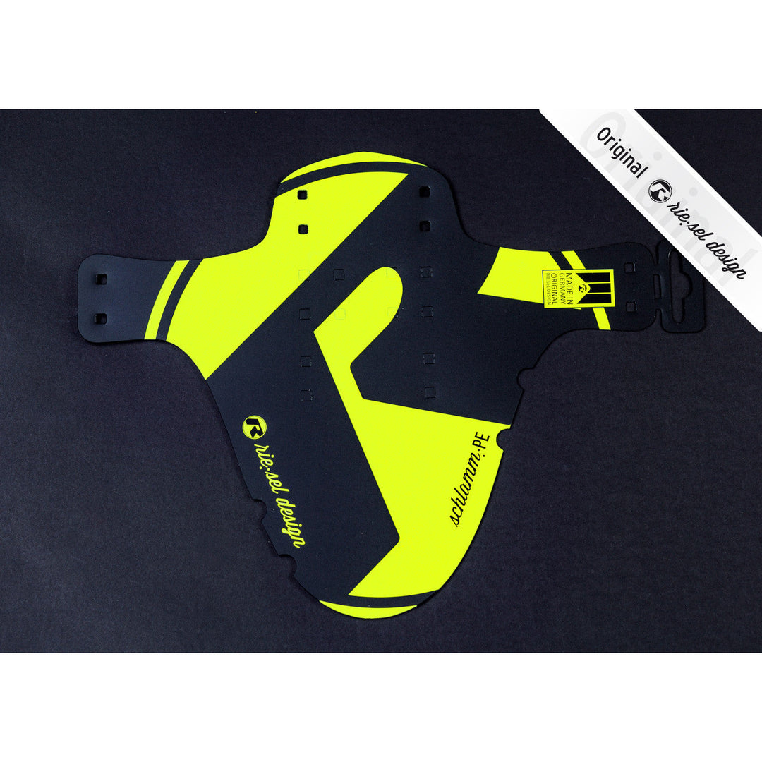 Neon Yellow Label Fender - Green Monkey Velo
