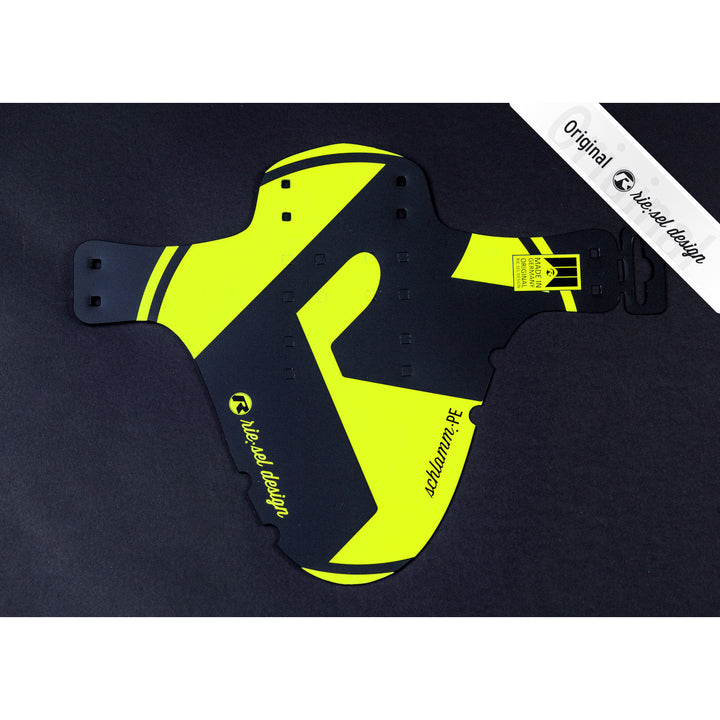 Neon Yellow Label Fender - Green Monkey Velo